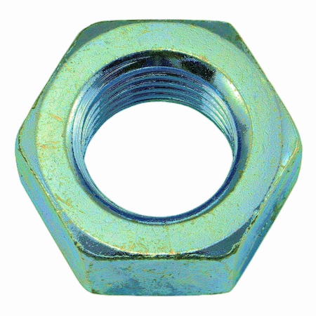 Midwest Fastener Hex Nut, M20-2.5, Steel, Class 8, Zinc Plated, 4 PK 31011